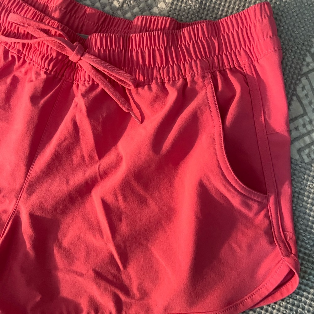 Columbia Women's Athletic Shorts in Vibrant Pink